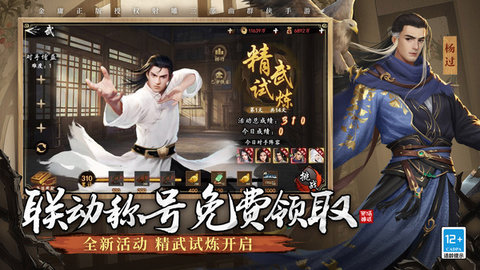 新射雕群侠传之铁血丹心九游版 7.0.3 安卓版3