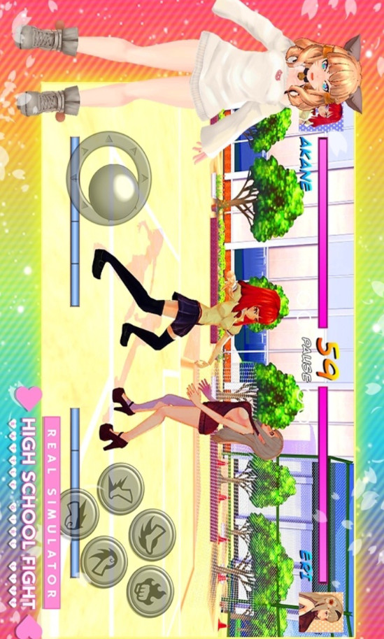 高中女生战斗模拟器游戏 20.0 安卓版1